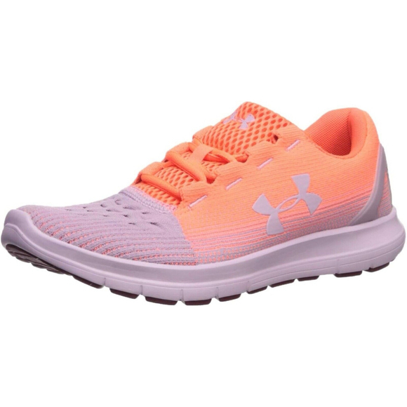 Under Armour Remix 2.0 Pink Fog/ Peach Plasma Sneakers Size 5 Women’s NEW - Picture 1 of 14